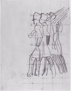3を離れる兵士 作： Ferdinand Hodler